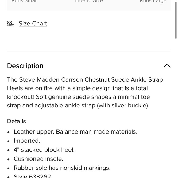 Steve Madden Carrson Chestnut Suede Ankle Strap Heels - Picture 7 of 7